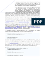 Computer Science Core Concerns Separation of Concerns