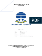 Laporan Praktikum Ipa SD Ekosistem