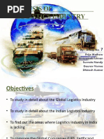 Analysis of Logistics Industry