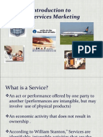 Introduction To Services Marketing