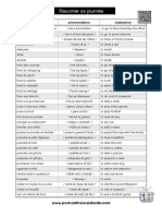 Vocabulaire Raconter Sa Journee-Pl