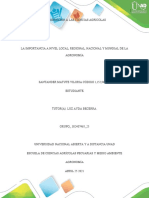 Introducción A Las Ciencias Agrícolas - Tarea 1 Santander Matute