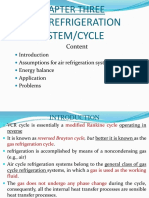 CH 3 Gas Refrigeration Cycle