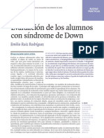 Evaluación Sindrome de Down