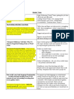 Name: Cade Speroni Module 7 Notes: Discussion Prompt For Notes: How Were The