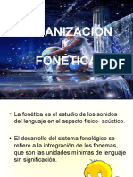 Organización Fonética y Semántica 3