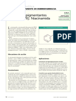 Nuevos Despigmentantes Cutáneos (VII) - Niacinamida: Farmacia Práctica