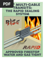 THE RAPID Sealing System: Rise Multi-Cable Transits