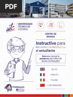 Instructivo para El Estudiante - Centro de Idiomas2021