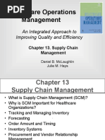 CH 13 Supply Chain Management