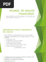 Insumos de Analisis Financieros