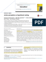 Donnarumma 2017 Action Perception As Hypothesis Testing