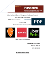 Field Work Project (Raw) Swiggy/Zomato/Uber Eats