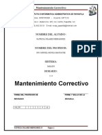 Mantenimiento Correctivo