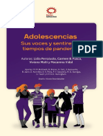 Adolescencias. Sus Voces y Sentires en Tiempos de Pandemia - Forum Infancias