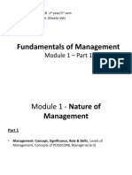 FM - Module 1, Part 1