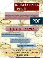 Cartografia en El Peru