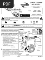 Tecumseh 10hp Manual