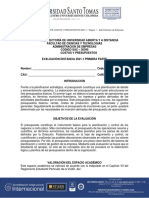 Evaluacion Distancia Primera Parte - Costos y Presupuestos-2021-1