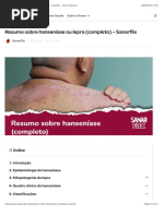 Resumo Sobre Hanseníase Ou Lepra (Completo) - Sanarflix - Sanar Medicina