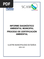 Borrador INFORME DIAGNÓSTICO AMBIENTAL MUNICIPAL ÑUÑOA19-04-21