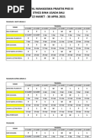 Jadwal PKK 3 Stikes Binus