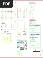 Plano de Cimentaciones