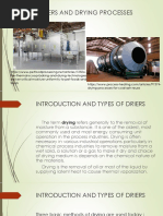 Dryers and Drying Processes