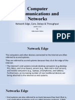 Lecture 2&3 (Network Core, Delays Etc)