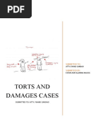 Cases 1-3 (Torts)