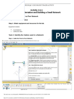 This Study Resource Was: Activity 2.6.1: Topology Orientation and Building A Small Network