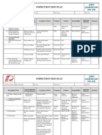 Inspection Test Plan Piling Work