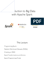 Introduction To Big Data With Apache Spark: Uc Berkeley