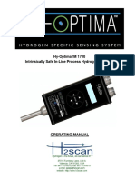 New Hydrogen Analyser Operating Manual 2013