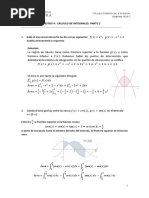 Propuestos Integrales Parte II Solución