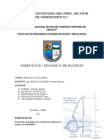 Problemas Resueltos - Dinámica de Fluidos