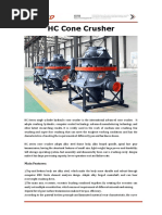 HC Cone Crusher: Main Features