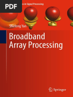 Broadband Array Processing by Shefeng Yan