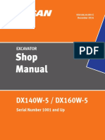 Shop Manual: DX140W-5 / DX160W-5