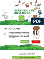 Comprensión de Oraciones Simples