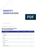 Identity Verification: Confidential and Proprietary