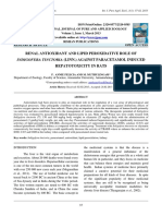 Renal Antioxidant and Lipid Peroxidative Role Of: Indigofera Tinctoria (Linn.) Against Paracetamol Induced