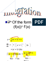 Of The Form (F (X) ) F' (X)