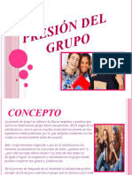 Presion Del Grupo