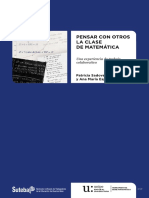 Pensar Con Otros La Clase de Matemática-Libro