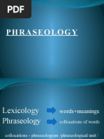 Phraseology Lecture