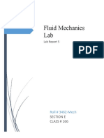 Fluid Mechanics Lab 2