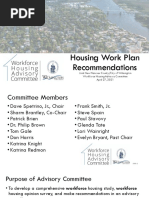 WHAC Housing Work Plan