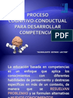 Proceso Cognitivo-Conductual para El Desarrollo de Competencias