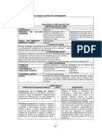 Perfil de Auxiliar de Contratacion